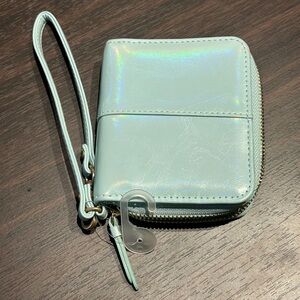 Blue Wristlet Wallet